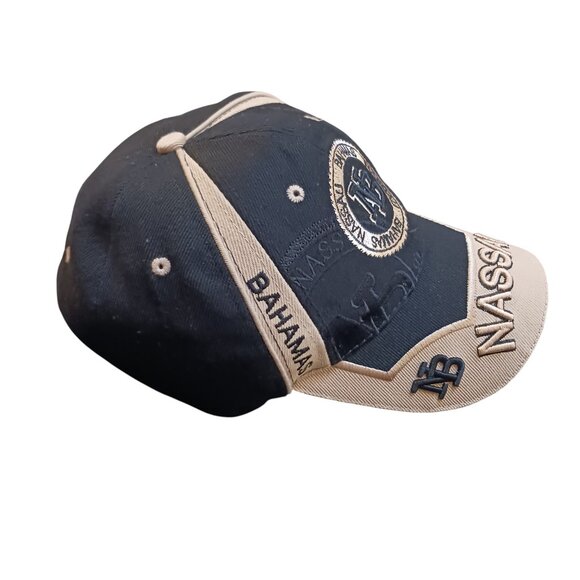 🏝️VINTAGE 90s Dorsett Tee's NASSAU BAHAMAS Cap 3D Puff Embroidery Unisex - Picture 3 of 16